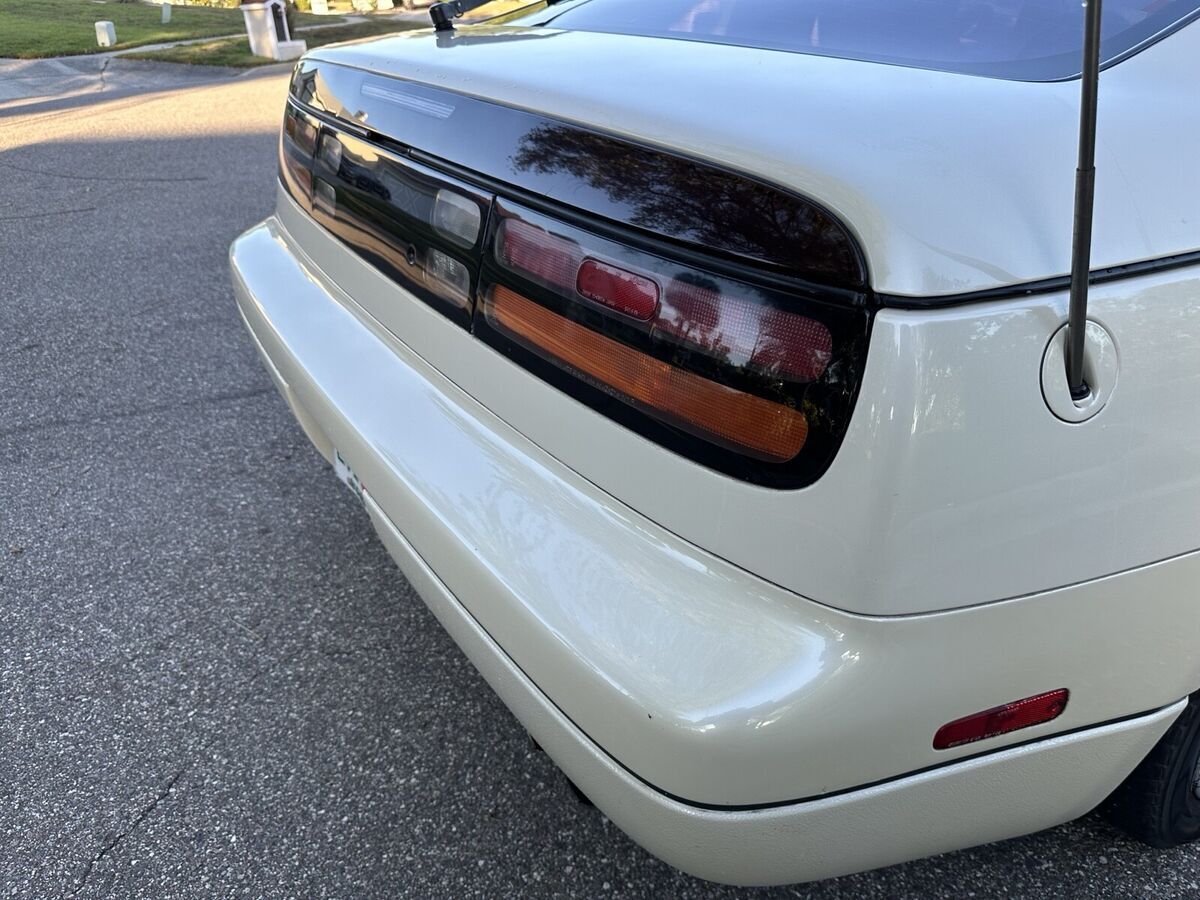 1992 nissan 300zx coupe white coupe