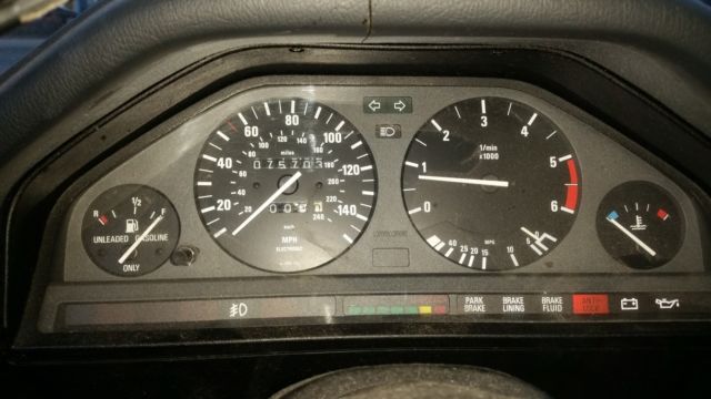 1988 bmw 325 rwd only 75,703 miles runs and drives, needs tlc nr