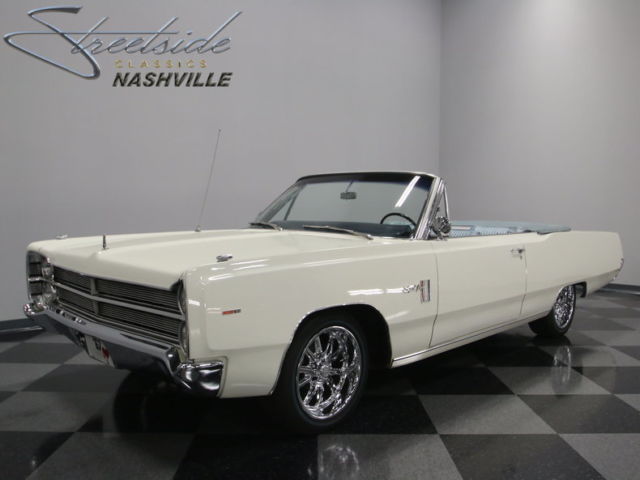clean sport fury drop top, original 383 car, now a 440 v8, 727 trans, mopar!