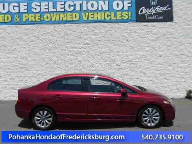 2011 honda civic sdn ex in fredericksburg, va