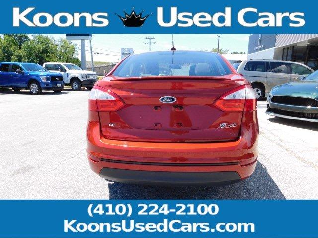 used 2018 ford fiesta se sedan annapolis, md 21401 for sale in annapolis, maryland