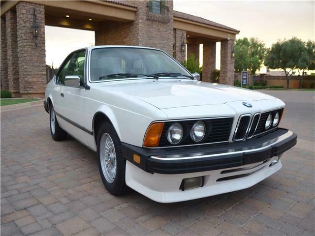 1985 bmw 635 635csi 5-speed 79,000 miles documented e24