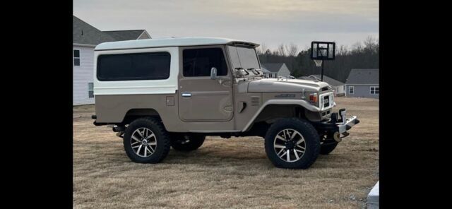1980 toyota fj cruiser brown 4wd manual