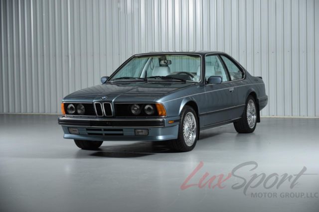 1988 bmw 635csi rare cirrus blue/dove 66,000 original two owners very rare find!