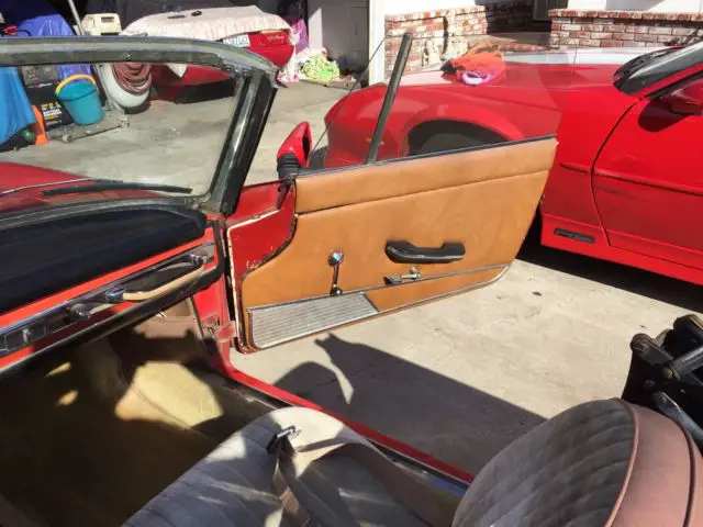 fiat 1500 cabriolet car