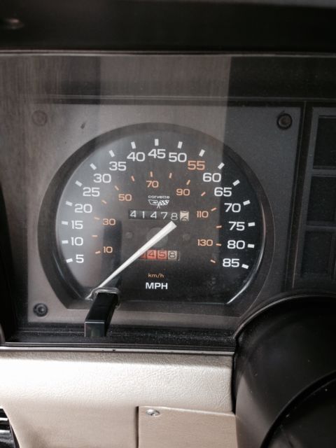1982 chevrolet corvette collectors edition low miles