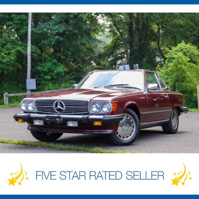 1988 mercedes benz sl560 560 sl soft hard top fully serviced california carfax