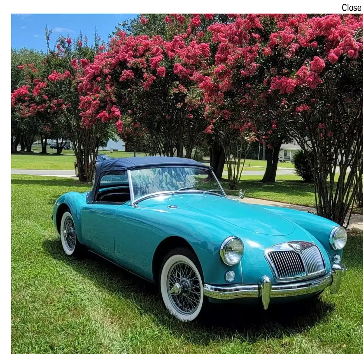 restored 1957 mga 1500 classic