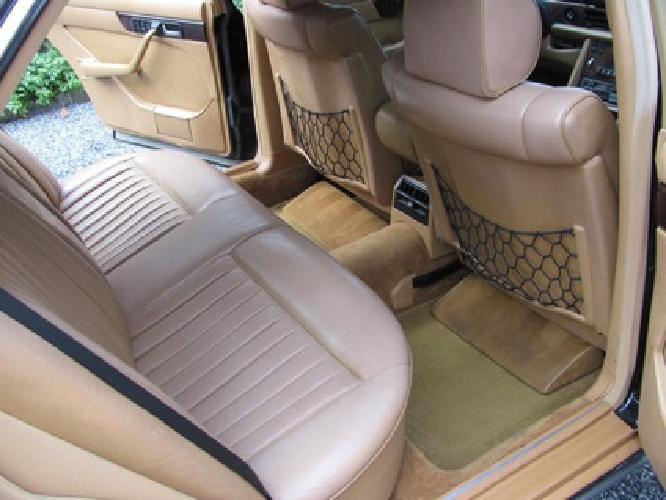 obo 1987 black mercedes 560 sel- 4door sedan in amityville, ny