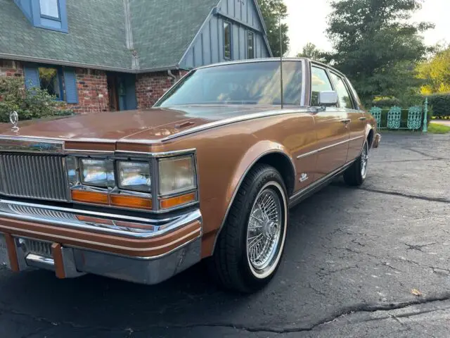 1978 cadillac seville brown rwd automatic elegante