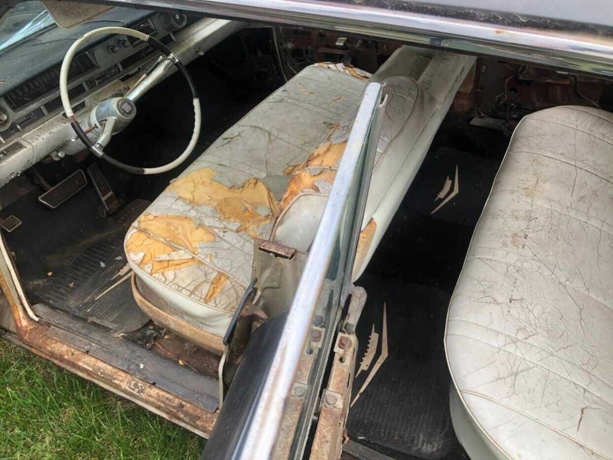 1962 cadillac deville sedan sedan black rwd automatic series 62