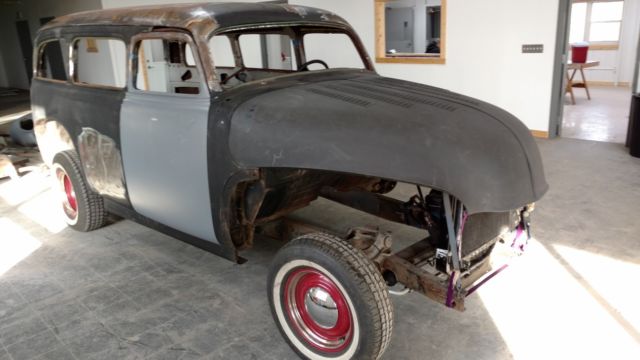 1950 chevrolet suburban custom hot rod