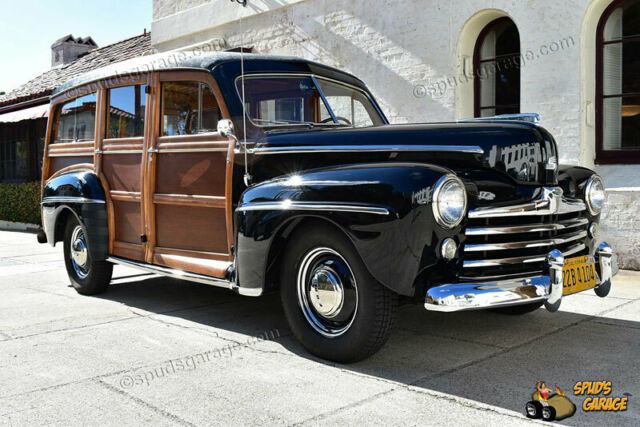1948 ford super deluxe woody wagon h&h flathead v8 columbia 2-speed axle