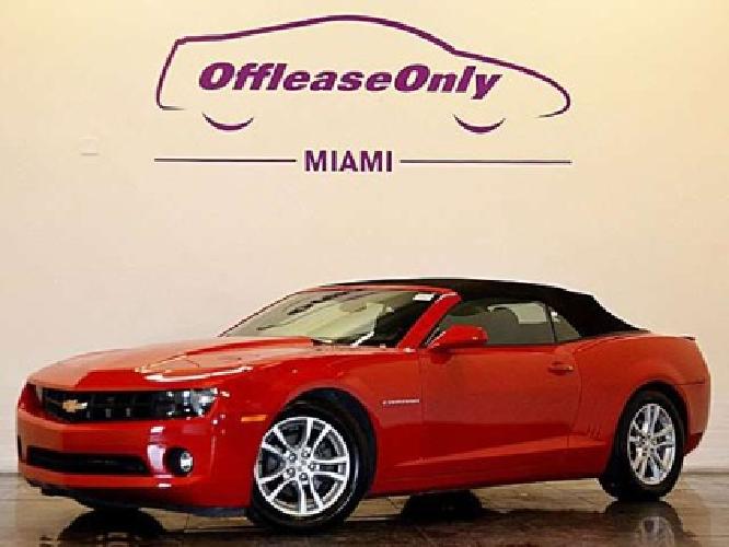 2013 chevrolet camaro lt convertible in miami, fl