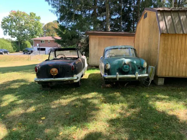 1956 and 1961 nash metropolitans