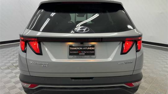 2024 Hyundai Tucson hybrid blue