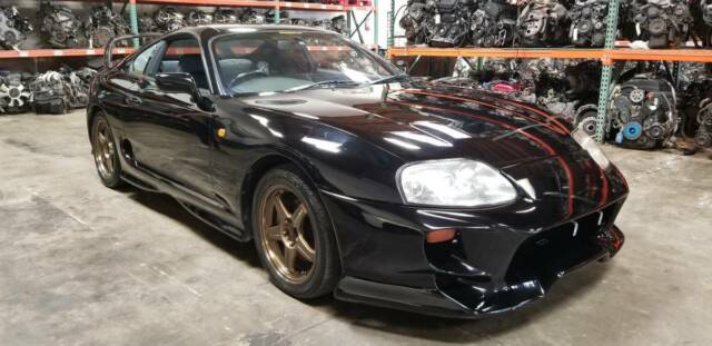 jdm 1993 toyota supra m/t right hand drive trd wheels veilside kit jza80 2jz 77k
