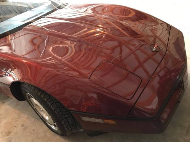 1987 chevrolet corvette convertible "low miles"