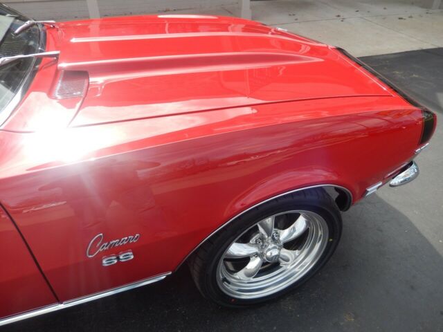 1968 chevrolet camaro rs/ss matador red 396 muncie 4 speed