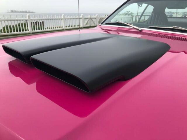 1973 plymouth duster "h code 340/tri-power 4/sp panther pink