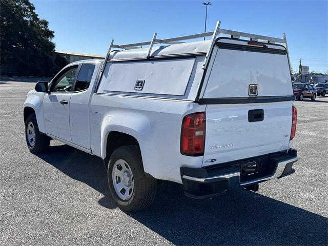 2021 chevrolet colorado 2wd extended cab long box wt