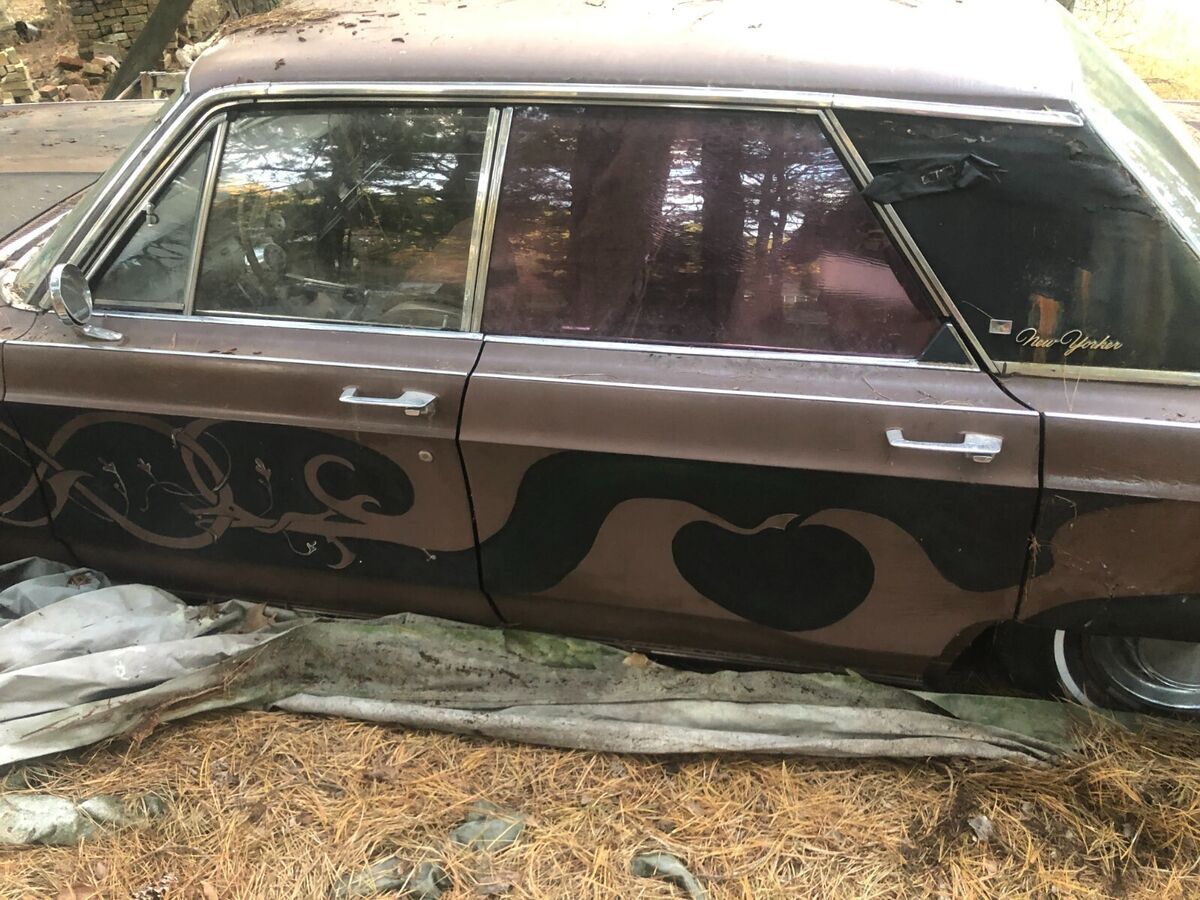 1967 chrysler new yorker mopar 440 engine 3 speed transmission 4 door parts car