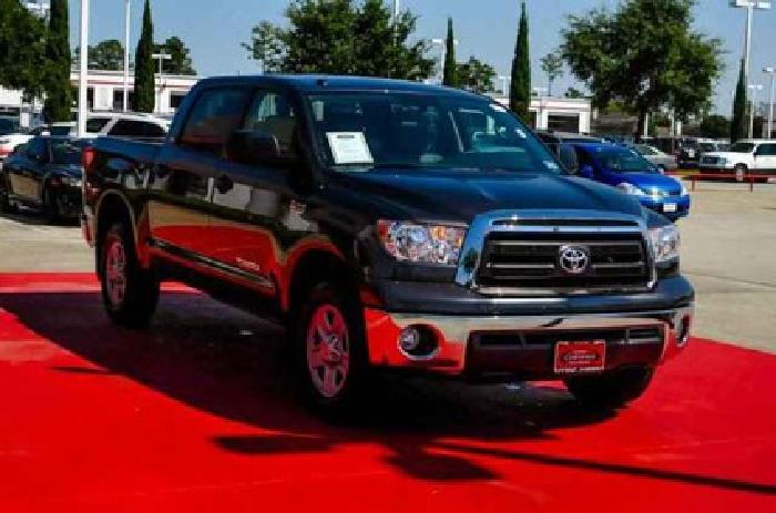 2013 toyota tundra 2wd truck one owner warranty crew max in spring, tx