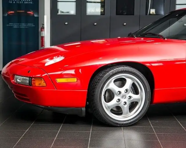 1988 porsche 928 s4 red black automatic leather sunroof