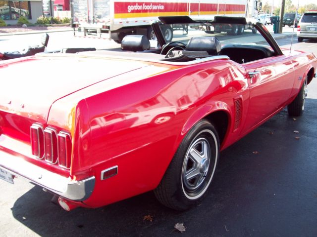 1969 ford mustang convertible classic dependable cruiser power steering auto