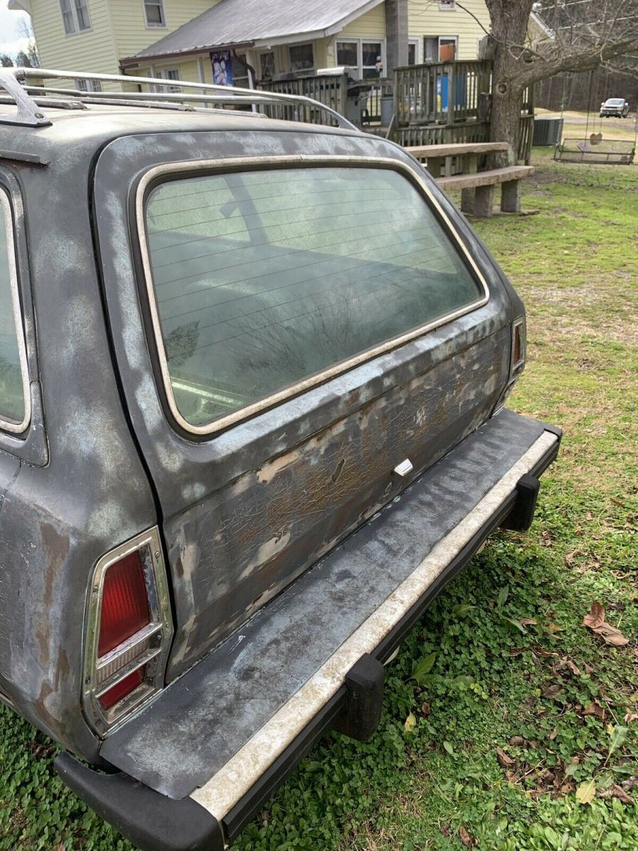 1979 ford pinto wagon grey rwd manual