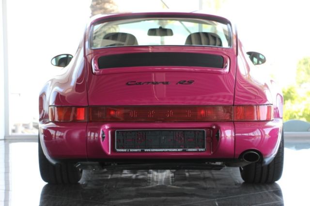 1992 porsche 911 964 rs in ruby star