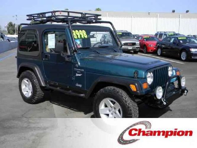 1997 jeep wrangler sport in downey, ca