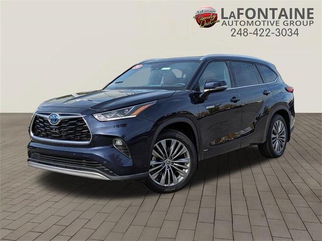 2021 toyota highlander hybrid platinum