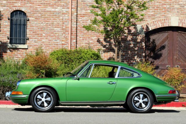 1-owner 1971 porsche 911t coupe solid original floors 55k orig miles coa #match