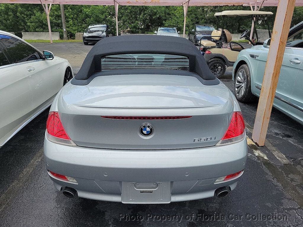 2006 bmw 6 series 650ci convertible sport premium