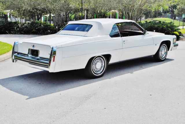 1979 deville le cabriolet - convertible