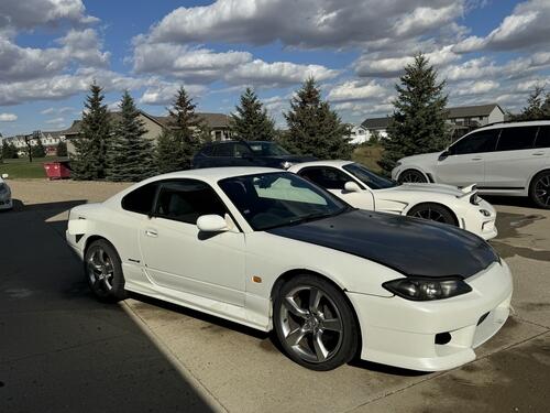 1999 nissan silvia s15 spec s yes the turbo model! rusty, rusty, rusty!
