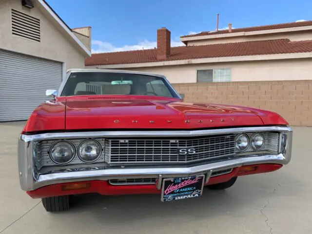 1969 chevy impala 396 matching #'s convertible family owned rare @ no reserve