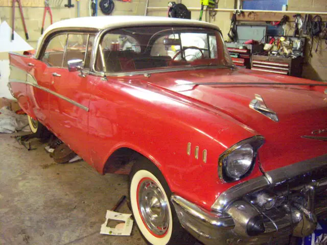 1957 chevrolet bel air 4dr hardtop