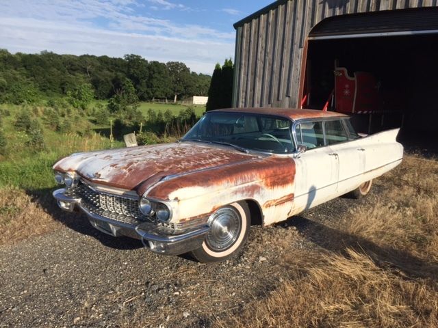 1960 cadillac sedan deville flat top