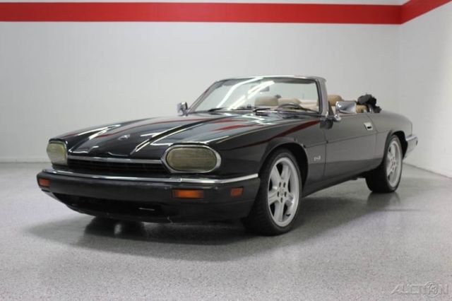 1994 jaguar xjs convertible 2+2 i6 automatic cold a/c, clean title black