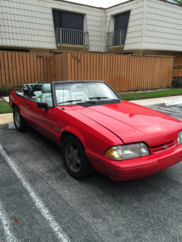 1988 mustang lx convertible 5.0 fox body no reserve