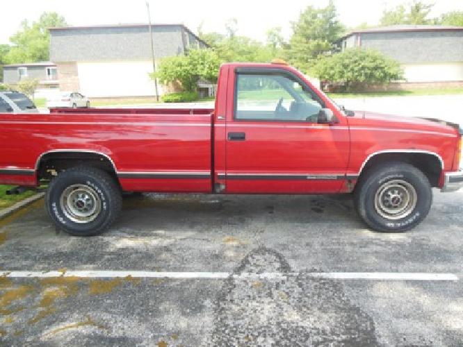 obo 1995 gmc #/$ ton pickup in indianapolis, in