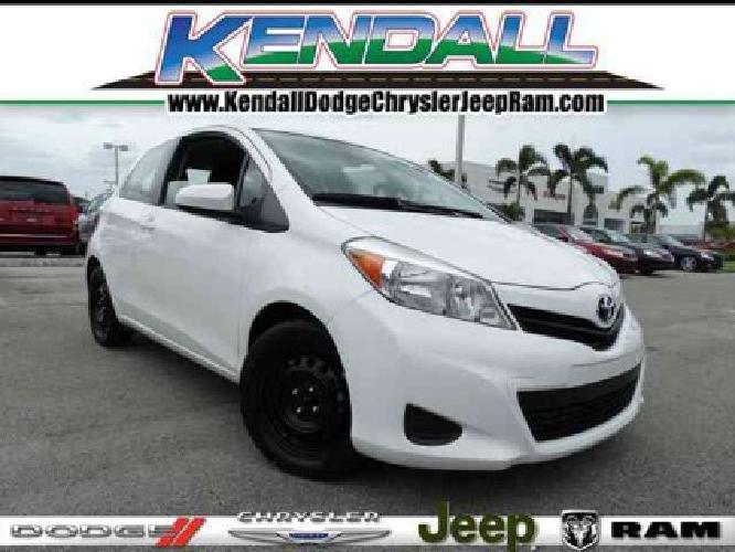 2012 toyota yaris l in kendall, fl
