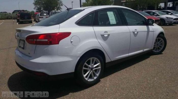2018 ford focus se se 4dr sedan for sale in albuquerque, new mexico