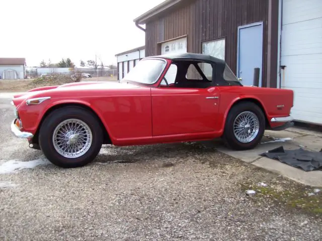 1968 triumph tr250 overdrive. partially restored