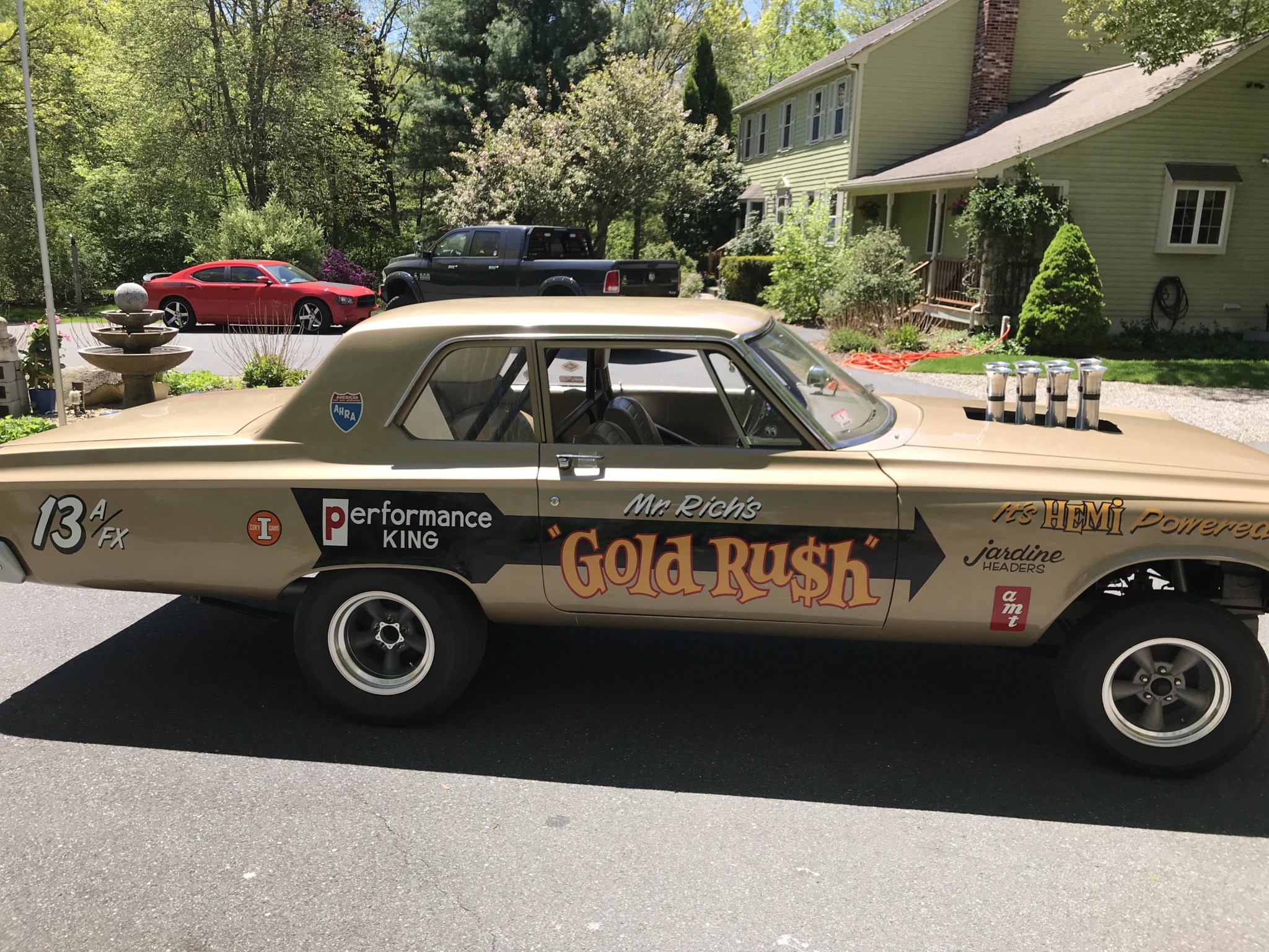 1965 dodge coronet a/fx tribute