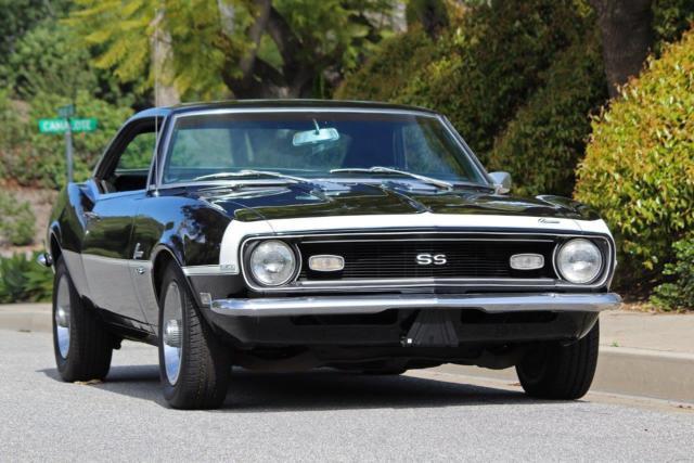 1968 chevrolet camaro v8 4 speed manual 350 ss california original