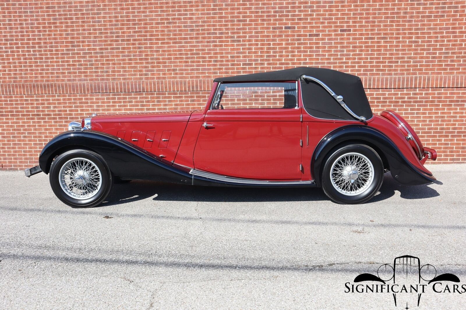 1937 mg sa tickford drophead coupe