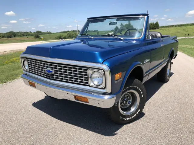 1972 chevrolet k5 blazer - 4x4 - 454ci, automatic - rust free